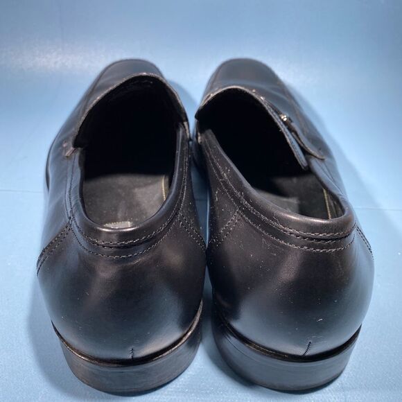Aston Grey Men's Black Leather Horse Bit Loafers Slip On Shoes Size 12 - Picture 7 of 7